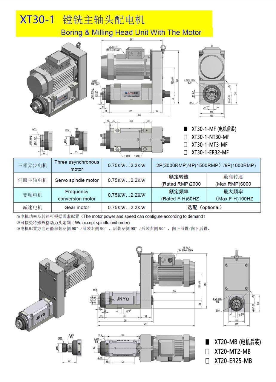 動力頭/鏜銑動力頭/NT30-1鏜銑動力頭 電機前置_中國機床商務(wù)網(wǎng)