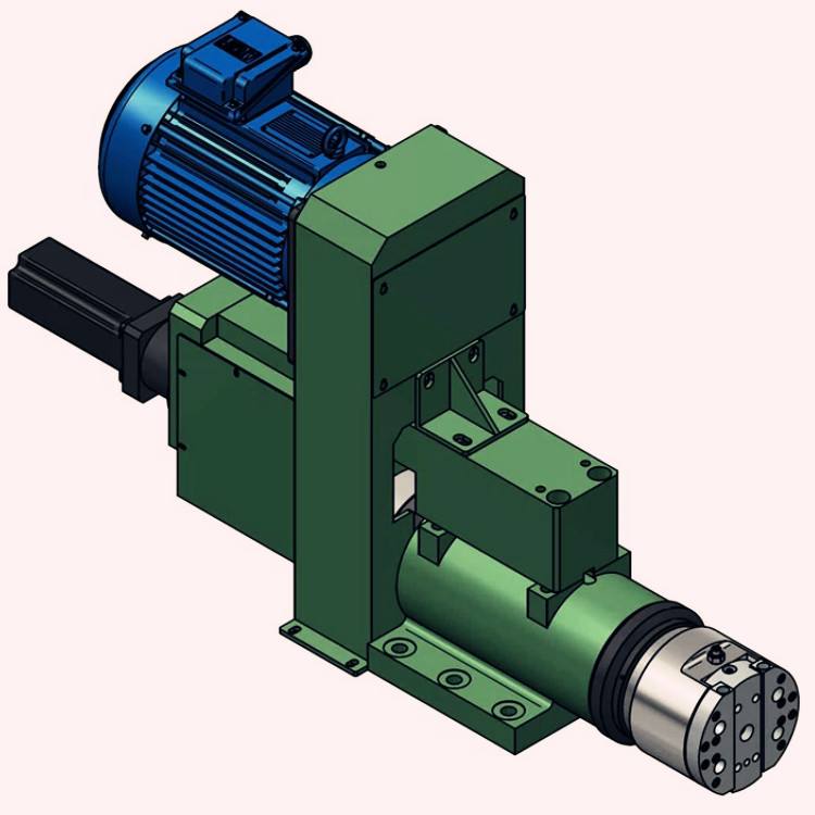 宜蘭縣伺服展刀動力頭S60 高精度數(shù)控加工的核心組件